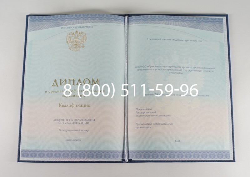 Диплом о среднем образовании (Спецбланк) 2014-2024 года в Рубцовске